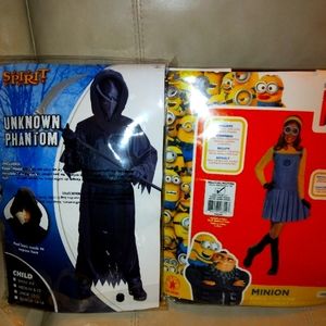 Girls Costume Size 8-10 & Boys Costume Child Size Large 12-14